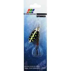 Блешня на хижу рибу, обертова, EOS S0032B, вага 6г, колір GS421053